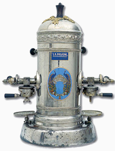 1910 La Pavoni Ideale espresso machine