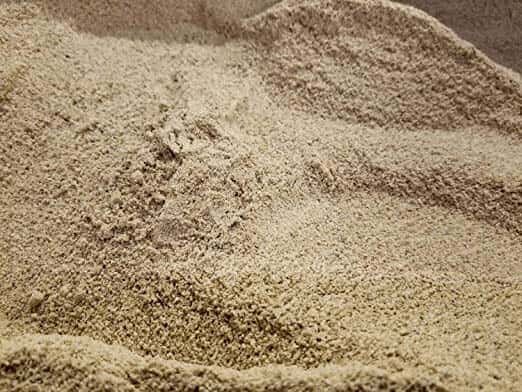 ground white coffee beans