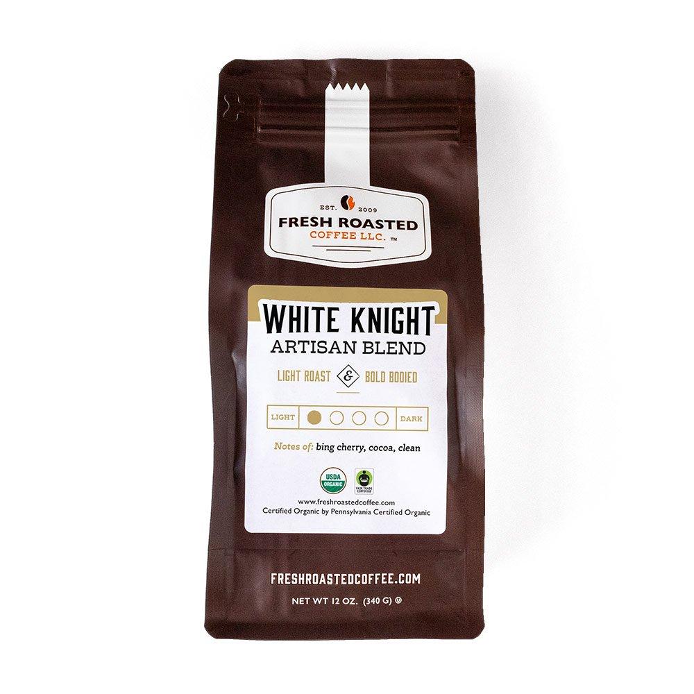 Fresh Roasted Coffee LLC | White Knight Light Roast | 12 oz