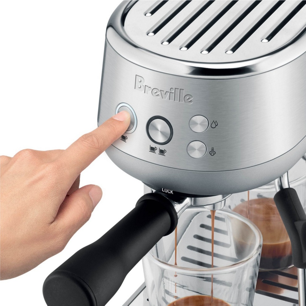 breville bambino action image