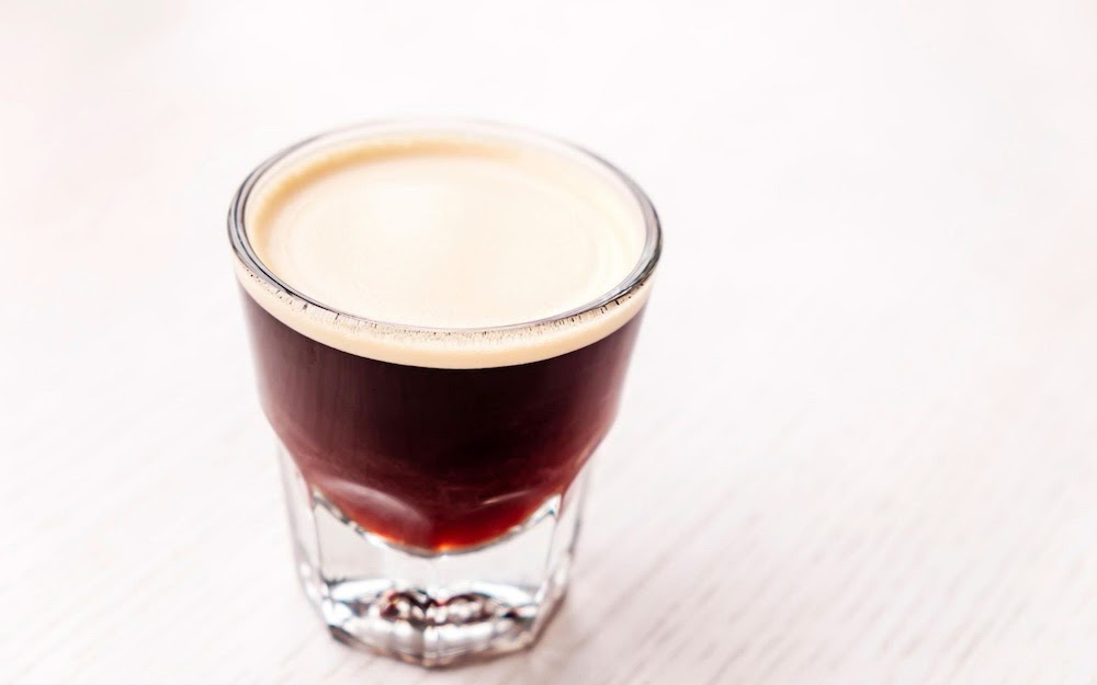 espresso on table