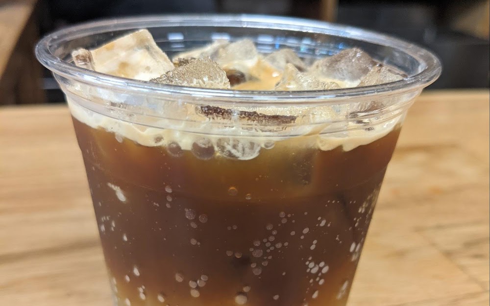 prepared espresso tonic