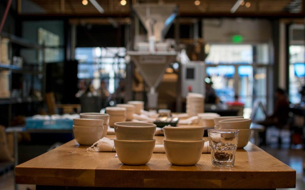 coffee tasting