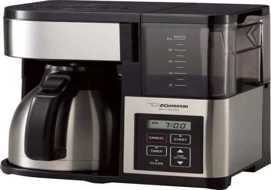 10 Scalding Coffee Maker With Thermal Carafe