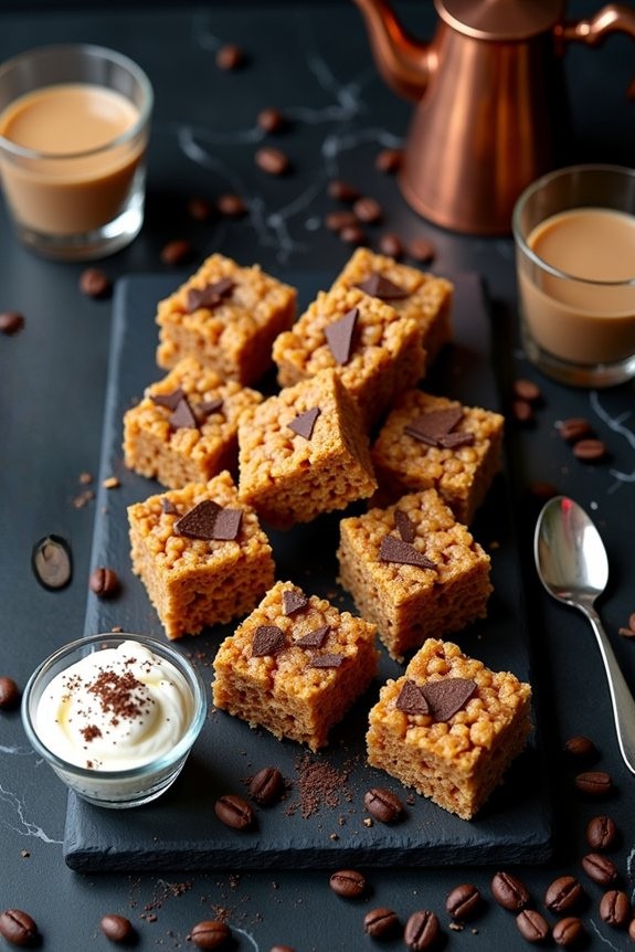 Espresso Rice Krispie Treats With A Grown Up Twist – Edited