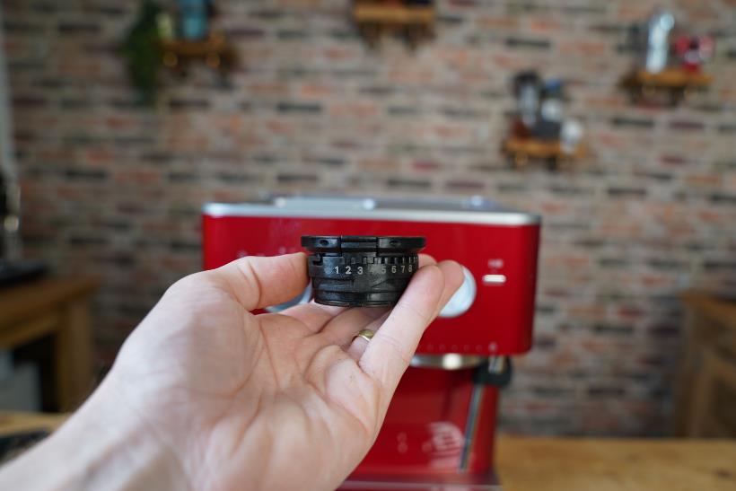 KitchenAid Espresso Machine Internal Grind Adjustment