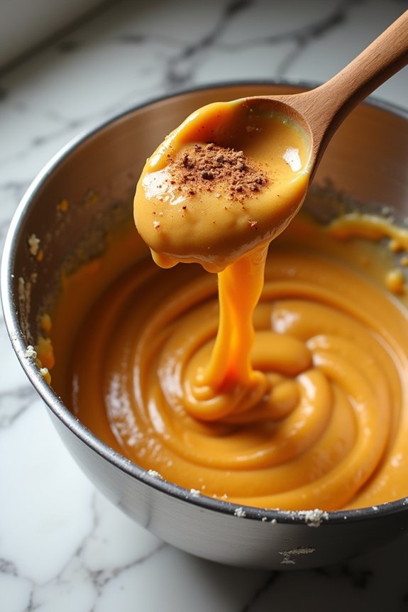 pumpkin batter mixing techniques