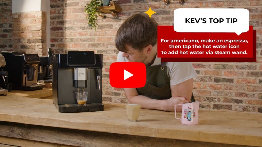 Beko CaffeExperto Review - Americano.